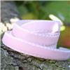 Order  Velvet Saddle Stitch Ribbon - Lt Pink/White